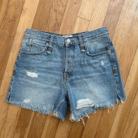 Free People Denim Shorts - Picture 1 of 2